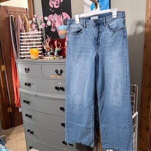 Nine West Women's Straight Leg Jeans - Denim Blue